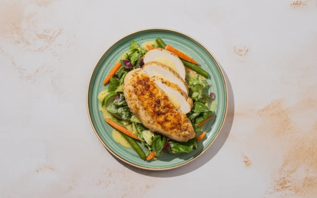 Pierś z kurczaka faszerowana serem