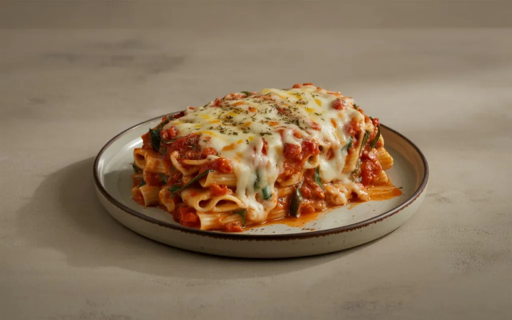 Zapiekanka Makaronowa z Warzywami i 3 Serami
